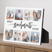 Beste Grootouders Ooit 8 Foto Collage Wit Fotoplaat