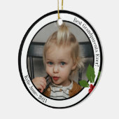 Beste grootouders ooit! | Buffalo Plaid Holiday Keramisch Ornament (Links)