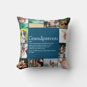 Beste Grootouders Ooit Definitie 12 Foto Blauw Kussen