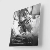 Beste Grootouders Ooit Definitie Vierkante Klok (Hoek)