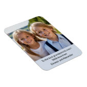 Beste Grootouders Ooit Kleinkinderen Foto Magneet (Rechterzijde)