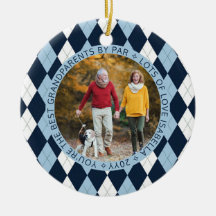 Beste grootouders, Par Blue Golf Argyle 2 Foto