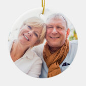 Beste Grootouders van de Wereld Definitie Foto Keramisch Ornament (Voorkant)