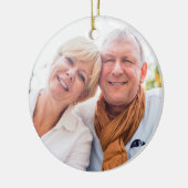 Beste Grootouders van de Wereld Definitie Foto Keramisch Ornament (Links)