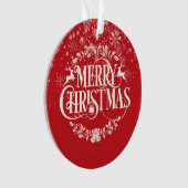 Beste Grootouders van de Wereld Definitie Kerstmis Ornament (voorkant)