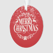 Beste Grootouders van de Wereld Definitie Kerstmis Ornament (voorkant)