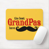 Beste grootpas heeft mustaches Mousepad Muismat (Met muis)