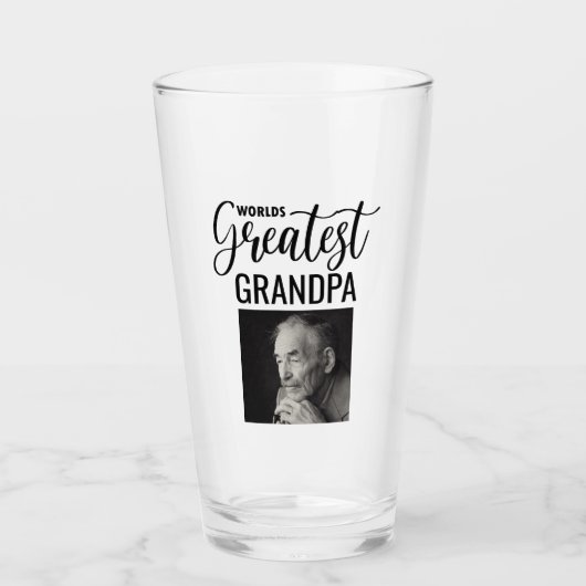Beste Grootvader Glas (Voorkant)