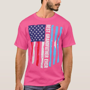 Beste grootvader ooit Amerikaanse Somalische vlag T-shirt