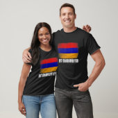  beste grootvader ooit Mannen retro armenië fl T-shirt (Unisex)