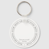 Beste grootvader ooit Moderne Klassieke foto Sleutelhanger (Voorkant)