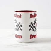 Beste grootvader ooit tweekleurige koffiemok (Center)