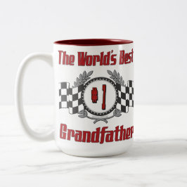 Beste grootvader ooit tweekleurige koffiemok