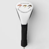 Beste grootvader ooit! Vissenvangers Golfheadcover (Voorkant)