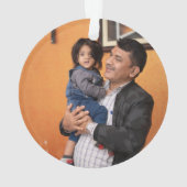 Beste grootvader ooit! Vissenvangers Ornament (achterkant)