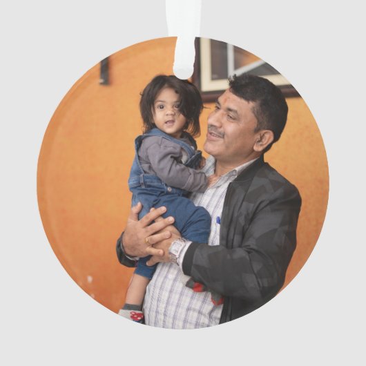 Beste grootvader ooit! Vissenvangers Ornament (achterkant)