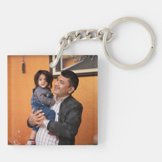 Beste grootvader ooit! Vissenvangers Sleutelhanger (Achterkant)