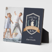 Beste grootvader op vader | Foto Golf Grandpa Fotoplaat (Zijkant)