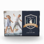 Beste grootvader op vader | Golf Grandpa Fotoblokken (Voorkant)