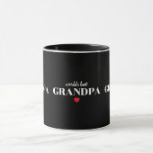 Beste Grootvader Ter Wereld  Aangepast Cadeau Voor Mok (Midden)