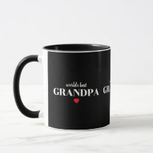 Beste Grootvader Ter Wereld  Aangepast Cadeau Voor