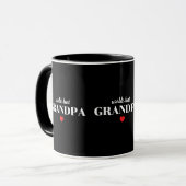 Beste Grootvader Ter Wereld  Aangepast Cadeau Voor Mok (Voorkant links)
