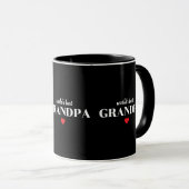 Beste Grootvader Ter Wereld  Aangepast Cadeau Voor Mok (Voorkant rechts)