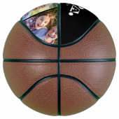 Beste Grootvader Ter Wereld Est Foto Collage Basketbal (Rechts)