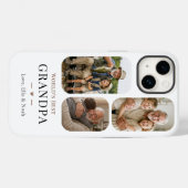 Beste Grootvader van de Moderne Wereld Drie Foto C Case-Mate iPhone Case (Achterkant (horizontaal))