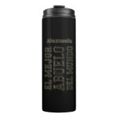 Beste Grootvader van de Wereld Best Grandpa Spaans Thermosbeker (Voorkant)