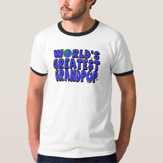 Beste Grootvader van de Wereld T-shirt (Voorkant)