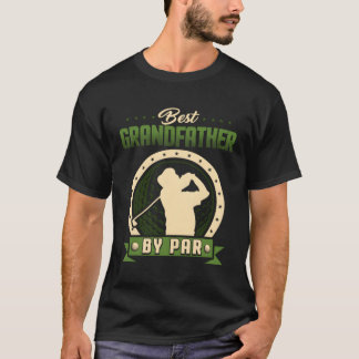 Beste grootvader van Par Golf Golfer T-shirt
