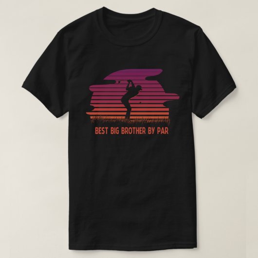 BESTE GROTE BROER DOOR PAR-Vaderdag T-shirt (Design voorkant)