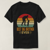BESTE GROTE BROER ooit Vaderdag T-shirt (Design voorkant)