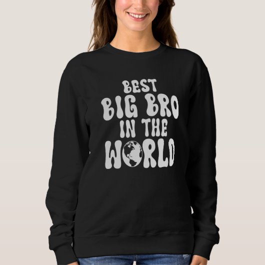 Beste grote broer ter wereld grote broer trui (Voorkant)
