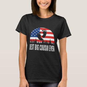 Beste grote neef ooit Amerikaanse vlag T-shirt