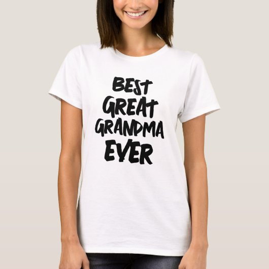 BESTE GROTE OMA OOIT T-SHIRT (Voorkant)
