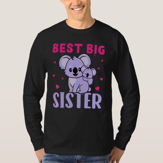 Beste grote zus 1 t-shirt (Voorkant)