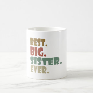 Beste grote zus ooit Oudere broer of zus voor meis Koffiemok