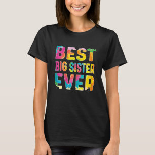 Beste grote zus ooit Tie Dye T-shirt