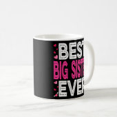 Beste grote zuster ooit - Harde liefde komt overee Koffiemok (Voorkant rechts)