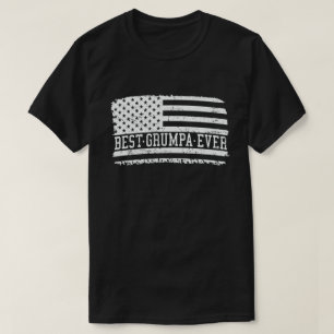 Beste Grumpa ooit Amerikaanse vlag opa T-shirt