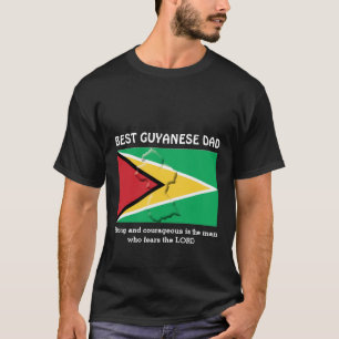 BESTE GUYANESE DAD Sterke, moedige persoonlijke T-shirt