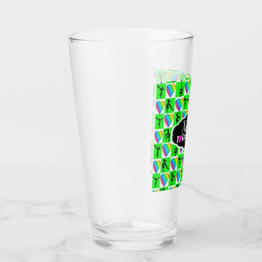 BESTE GYMNAST ONTWERP GLAS (Rechts)