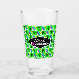 BESTE GYMNAST ONTWERP GLAS