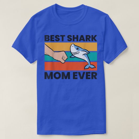 Beste haaienmam ooit t-shirt (Design voorkant)