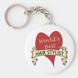 Beste Haarstylist ter wereld Sleutelhanger