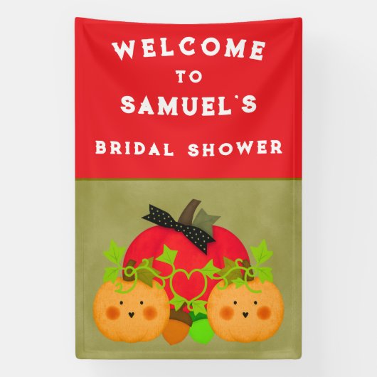Beste Halloween Bruiloft Feest Welkomstbord Spandoek (Verticaal)