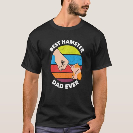 Beste Hamster Pap Ever Hamster T-shirt (Voorkant)
