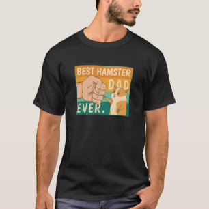 Beste Hamster Pap Ever Pet Gerbil Eigenaar Quote M T-shirt